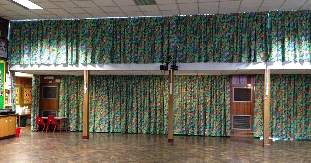 ILIV Contract fabrics at primary school, Nottingham